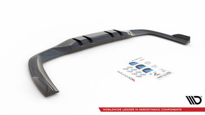 Arriere Splitter (avec une barre verticale) V.2 Mercedes A 35 AMG Sedan V177