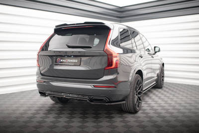 Arriere Splitter (avec une barre verticale) Volvo XC90 R-Design Mk2 Facelift