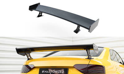 Carbon Spoiler With External Brackets Uprights Audi A5 Coupe 8T