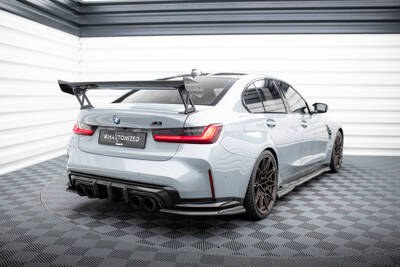 Carbon Spoiler With External Brackets Uprights BMW M3 G80 / M340i G20 / 3 M-Pack G20 / 3 Standard G20