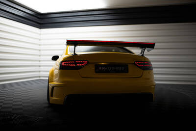 Carbon Spoiler With External Brackets Uprights + LED Audi A5 Coupe 8T