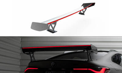 Carbon Spoiler With External Brackets Uprights + LED BMW M4 G82 / M440i G22 / 4 M-Pack G22