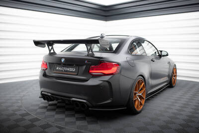 Carbon Spoiler With Internal Brackets Uprights BMW M2 F87
