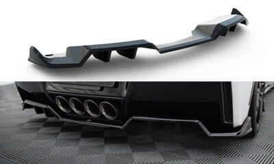 Central Arriere Splitter (avec une barre verticale) Chevrolet Corvette C7