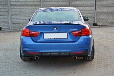 DIFFUSEUR ARRIERE & LAME DU PARE CHOCS ARRIERE BMW 4 Coupe / Gran Coupe / Cabrio M-Pack F32 / F36 / F33