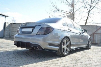 DIFFUSEUR ARRIERE v.1 Mercedes C W204 AMG-Line (FACELIFT)