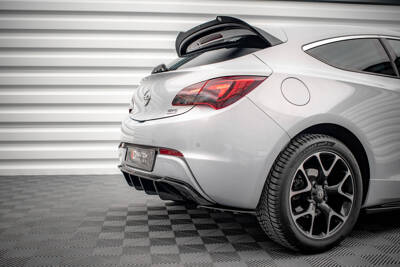 Diffuseur Arrière Complet Opel Astra GTC OPC-Line J (Version avec échappement simple d'un côté)