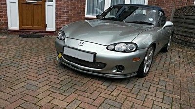 LAME DE PARE-CHOCS AVANT MAZDA MX5 NB APRES FACELIFT