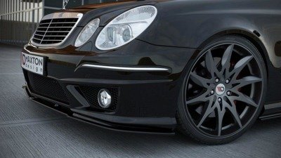 LAME DU PARE-CHOCS AVANT MERCEDES E W211 AMG APRES FACELIFT