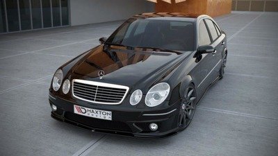 LAME DU PARE-CHOCS AVANT MERCEDES E W211 AMG APRES FACELIFT