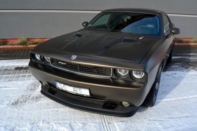 LAME DU PARE-CHOCS AVANT / SPLITTER DODGE CHALLENGER MK3. PHASE-I SRT8 COUPE