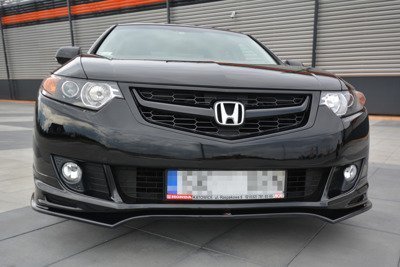 LAME DU PARE-CHOCS AVANT / SPLITTER HONDA ACCORD MK.8 TYPE-S (CU-SERIES) AVANT FACELIFT SEDAN