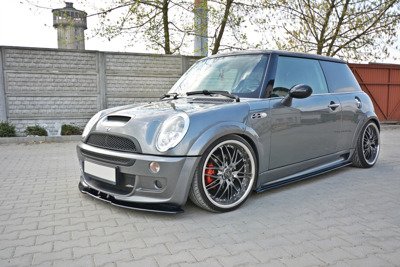 LAME DU PARE-CHOCS AVANT / SPLITTER MINI R53 COOPER S JCW