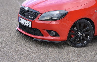 LAME DU PARE-CHOCS AVANT / SPLITTER SKODA FABIA MK2 RS