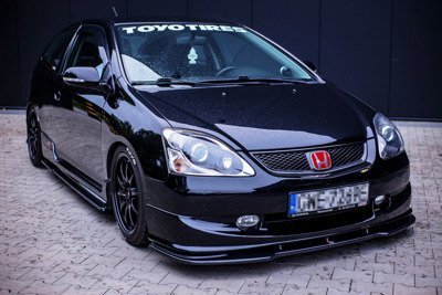 LAME DU PARE-CHOCS AVANT / SPLITTER V.1 HONDA CIVIC EP3 (MK7) TYPE-R/S FACELIFT