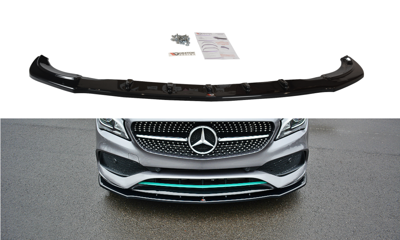 LAME DU PARE-CHOCS AVANT / SPLITTER V.1 MERCEDES-BENZ CLA C117 AMG-LINE FACELIFT