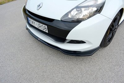 LAME DU PARE-CHOCS AVANT / SPLITTER V.1 RENAULT CLIO MK3 RS FACELIFT