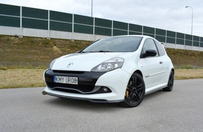 LAME DU PARE-CHOCS AVANT / SPLITTER V.1 RENAULT CLIO MK3 RS FACELIFT