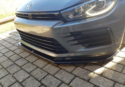 LAME DU PARE-CHOCS AVANT / SPLITTER V.1 VOLKSWAGEN SCIROCCO MK.3 R FACELIFT