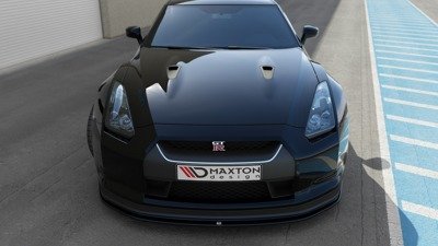 LAME DU PARE-CHOCS AVANT / SPLITTER V.2 NISSAN GT-R AVANT FACELIFT COUPE (R35-SERIES)