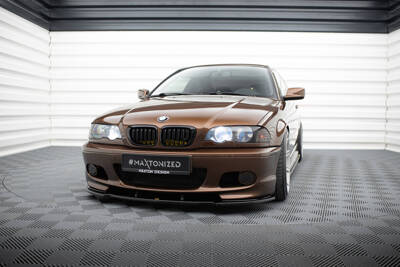 LAME DU PARE-CHOCS AVANT V.1 BMW 3 E46 MPACK COUPE