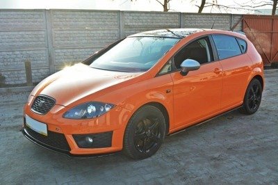 LAME DU PARE-CHOCS AVANT V.2 SEAT LEON MK2 CUPRA / FR (APRES FACELIFT)