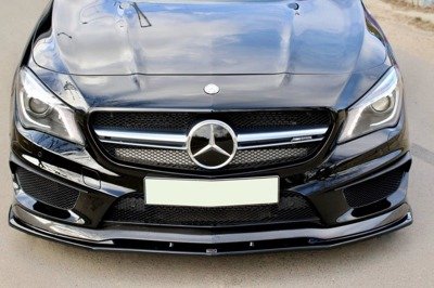 LAME DU PARE-CHOCS AVANT v.2 MERCEDES CLA 45 AMG C117 (AVANT FACELIFT)