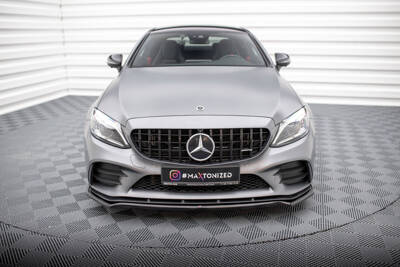 Lame Du Pare-Chocs Avant V.1 Mercedes-AMG C43 Coupe / Cabrio / Sedan / Estate C205 / A205 / W205 / S205 Facelift