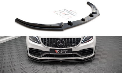 Lame Du Pare-Chocs Avant V.1 Mercedes-AMG C63 Coupe AMG Aero Pack C205 Facelift