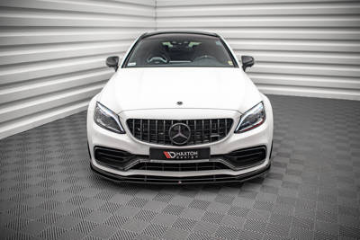 Lame Du Pare-Chocs Avant V.1 Mercedes-AMG C63 Coupe AMG Aero Pack C205 Facelift