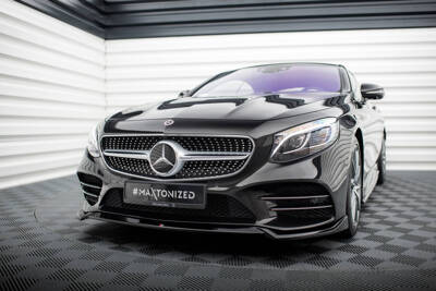 Lame Du Pare-Chocs Avant V.1 Mercedes-Benz S Coupe AMG-Line C217 Facelift