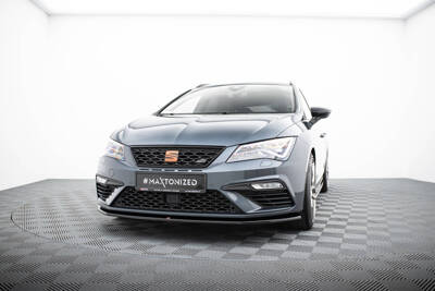 Lame Du Pare-Chocs Avant V.1 Seat Leon Cupra / FR Mk3 FL