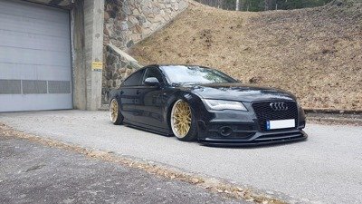 Lame Du Pare-Chocs Avant V.2 Audi S7 / A7 S-Line C7 