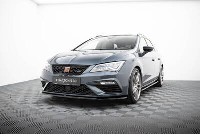 Lame Du Pare-Chocs Avant V.2 Seat Leon Cupra / FR Mk3 FL