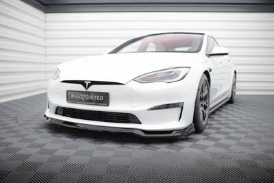 Lame Du Pare-Chocs Avant V.2 Tesla Model S Plaid Mk1 Facelift