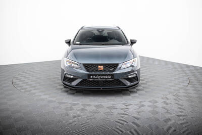 Lame Du Pare-Chocs Avant V.4 Seat Leon Cupra / FR Mk3 FL