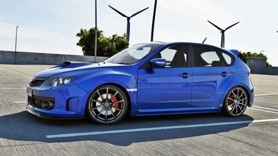 Lame / Splitter V.1 Subaru Impreza WRX STI Mk3