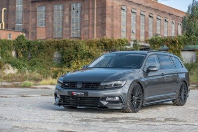 Lame du pare-chocs avant / Splitter V.2 Volkswagen Passat R-Line B8