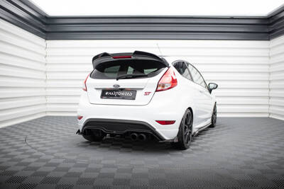 Lames De Pare-Chocs Arrière Latérales V.3 + Flaps Ford Fiesta ST Mk7 Facelift