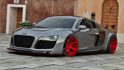 Le pare-choc avant AUDI R8 I