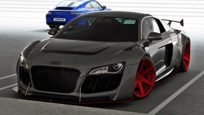 Le pare-choc avant AUDI R8 I