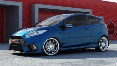 PARE-CHOCS AVANT FIESTA MK7 APRES FACELIFT (FOCUS RS 2015 LOOK)