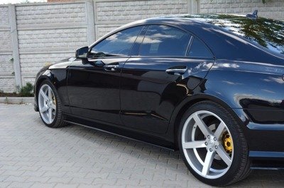 RAJOUTS DES BAS DE CAISSE POUR MERCEDES CLS C218 AMG LINE