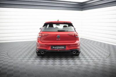 Rajout Du Pare-Chocs Arriere + Faux Pot D'échappement Volkswagen Golf GTE / R-Line Mk8 / Mk8 Facelift