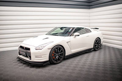 Rajouts Des Bas De Caisse + Ailerons Nissan GTR R35 Facelift