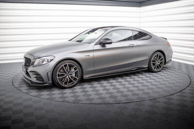 Rajouts Des Bas De Caisse Mercedes-AMG C43 Coupe / Cabrio C205 Facelift / A205 Facelift