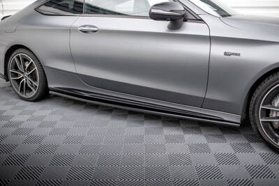 Rajouts Des Bas De Caisse Mercedes-AMG C43 Coupe / Cabrio C205 Facelift / A205 Facelift