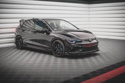 Rajouts Des Bas De Caisse V.2 + Ailerons Volkswagen Golf R Mk8