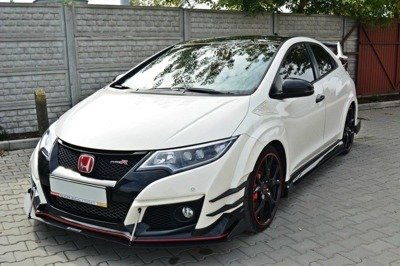 SPORT LAME DU PARE-CHOCS AVANT v.2 HONDA CIVIC IX TYPE R