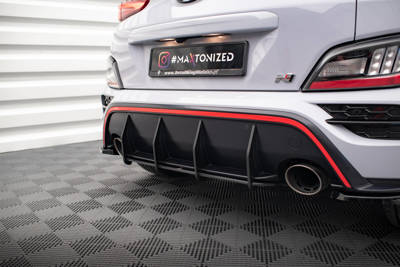 Street Pro Central Diffuseur Arriere Hyundai Kona N Mk1